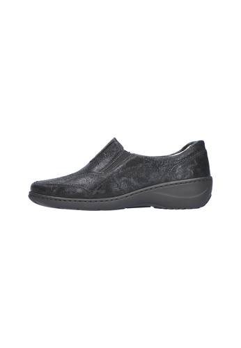 Kya West svart loafers
